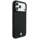 BMW Kevlar Metal Logo MagSafe vāciņš priekš iPhone 18 Pro / 17 Pro, melns