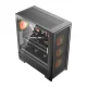 DarkFlash AIRNOVA datora korpuss ar 3 ventilatoriem, melns
