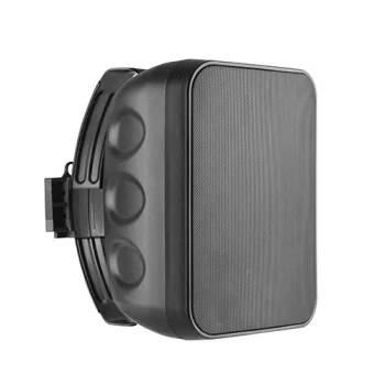 Sienas skaļrunis 60W 6.5" divvirzienu, IP65, melns