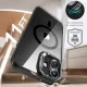 ESR Classic Hybrid Kickstand MagSafe vāciņš un aizsargstikls priekš iPhone 16, melns
