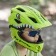 Rockbros TT-32003 Shark bērnu veloķivere ar noņemamu zoda aizsargu, S (48-52 cm), zaļa