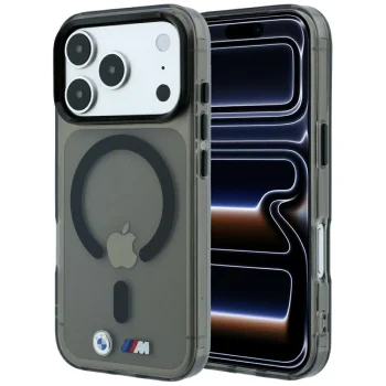 BMW M IML Glossy MagSafe vāciņš iPhone 17 Pro / 18 Pro, melns