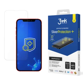 3mk iPhone 13 ekrāna aizsargplēve Silver Protection+
