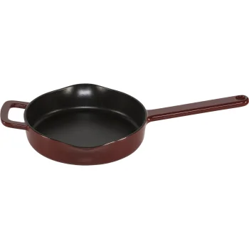 Čuguna panna Fissler Moments Collection 24 cm, bordo sarkana