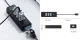 ORICO PW3UR-U3 USB centrmezgls ar 3 USB 3.0 portiem un RJ45, melns