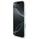 BMW M Silicon Horizontal Line MagSafe vāciņš iPhone Air, balts