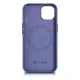 iCarer dabīgās ādas vāciņš iPhone 14 Plus ar MagSafe, Light Purple