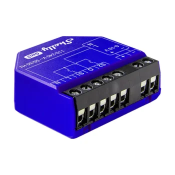 Apgaismojuma regulators Shelly Dimmer 0/1-10V PM Gen3, Wi-Fi un Bluetooth