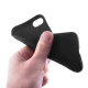 Samsung Galaxy A10 2019 (SM-A105F) Matte TPU Case Cover Shell, black - matēts silikona vāciņš maciņš