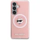 Karl Lagerfeld IML Repeated Choupette MagSafe vāciņš Galaxy S26 Plus, rozā