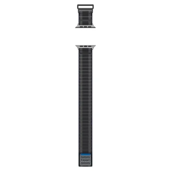Spigen WBF0 siksniņa Apple Watch 44 / 45 / 46 / 49 mm pulkstenim, melna