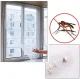 Moskītu Pret Insektu Odu Kukaiņu Tīkls Siets Logiem - 130x150cm, Balts | Mosquito Mesh Net Anti-Insect Screen for...
