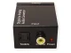 Optiskais konvertētājs Toslink SPDIF uz 2x Cinch RCA