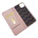Google Pixel 4 Magnetic Adsorption Leather Card Holder Case Cover, Pink | Vāks Maciņš Maks Grāmatiņa Apvalks