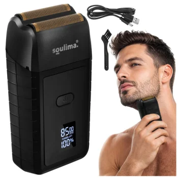 Bārdas skuveklis Soulima ar LED ekrānu un USB-C