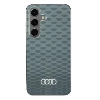 Audi IML Stitching Pattern MagSafe vāciņš Samsung Galaxy S24 tālrunim, pelēks