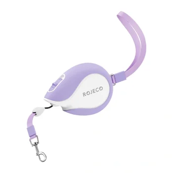 Automātiskā suņu pavada Rojeco Mini Pet 3m RSSQYSMN3M-11, violeta