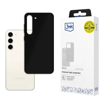 3Mk Protection Matt Case vāciņš Samsung Galaxy S23+ melns