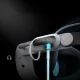 BoboVR E3 Pro galvas stiprinājums ar akumulatoru Meta Quest 3 un 3S, balts un melns