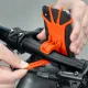 Rockbros LF436 velo tālruņa turētājs pie stūres, oranžs