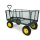 Humberg Hm-510 saliekams dārza ratiņi, 280 l, melns