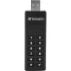 USB zibatmiņa Verbatim Keypad Secure 128GB USB 3.0, melna