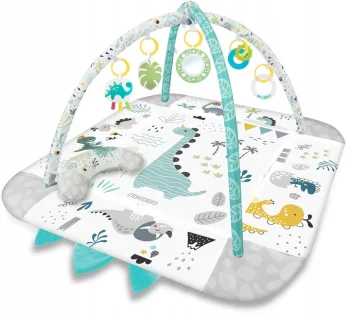 Ricokids Nessi 3-in-1 interaktīvais izglītojošais paklājiņš, 110 x 100 cm