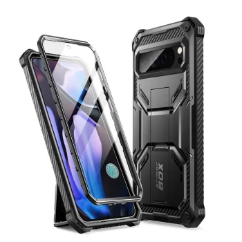 Supcase IBLSN Armorbox aizsargvāciņš Google Pixel 9 Pro XL, Melns