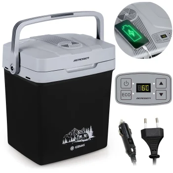 Berdsen Icemax 3829 26L auto ledusskapis ar Eco režīmu, melns
