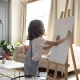 Koka Molberts Mākslinieku Statīvs Zīmēšanai Gleznošanai un Izstādei | Wooden Art Easel Stand for Painting and...