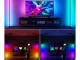 RGB LED Grīdas Stūra Stāvlampa Gaisma Apgaismojums Gaismeklis, 1m | Corner Floor Lamp