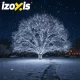 Izoxis 500 LED Ziemassvētku lampiņu virtene, 35m, auksti balta