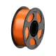 Anycubic PETG 3D pavediens 1,75 mm 1 kg, caurspīdīgi oranžs