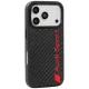 Audi R8 Carbon Fiber MagSafe vāciņš iPhone 18 Pro / 17 Pro, melns
