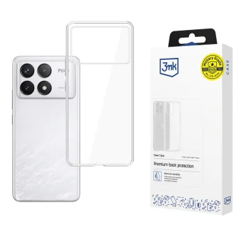 3Mk Protection Clear Case vāciņš Xiaomi Poco F6 Pro, Caurspīdīgs