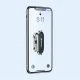 Wozinsky WMH-06 pašlīmējošais magnētiskais auto turētājs, sudraba/melns