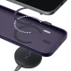 Vāciņš 3mk Smoke MagCase priekš iPhone 17 Pro Max, violets caurspīdīgs