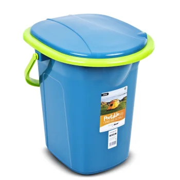 GreenBlue GB320BL pārnēsājamā tualete, 19L, jūras zila/laima