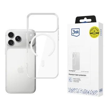 3mk Clear MagCase vāciņš Apple iPhone 17 Pro Max caurspīdīgs
