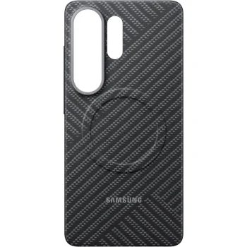 Samsung Galaxy S26 Ultra vāciņš Carbon Magnet ar MagSafe, pelēks