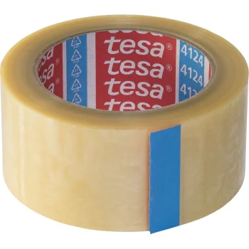 Iepakošanas līmlente Tesa tesapack Ultra Strong 57176, 66 m x 50 mm, caurspīdīga