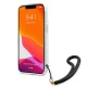 Guess Camo Strap Collection vāciņš iPhone 13 mini, melns