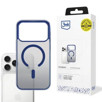 3mk Frosty MagCase vāciņš Apple iPhone 17 Pro, Zils