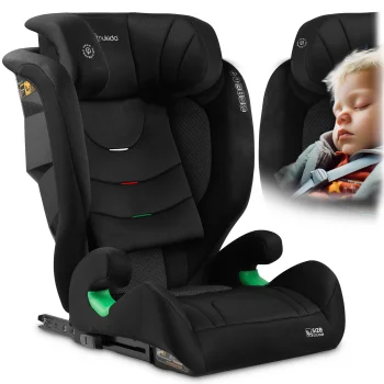 Nukido Louis Soft bērnu autokrēsliņš 15-36 kg ISOFIX, melns