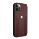 BMW iPhone 12 Pro Max vāciņš Curve Perforate, sarkans