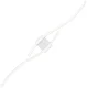 Balta Sienas Lampa Gaismekls 60cm, Silti balta gaisma | White Wall Lamp