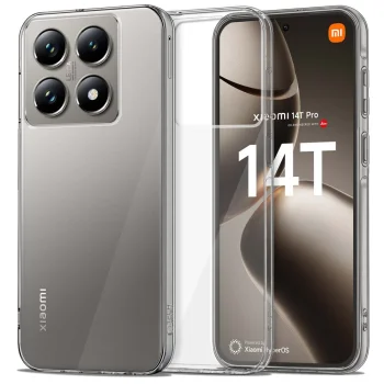 Tech-Protect FlexAir Hybrid vāciņš Xiaomi 14T Pro caurspīdīgs