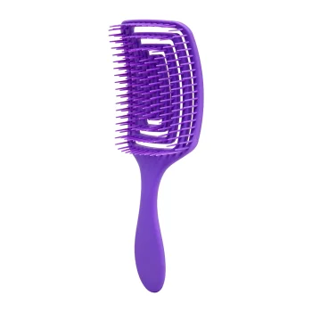 Activeshop O-327 elastīga matu ķemme, violeta