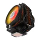 Darkflash E400 PLUS aktīvais procesora dzesētājs, melns