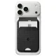 Spigen S314-2 Slim Fold Tripod Wallet MagSafe maciņš telefonam, melns